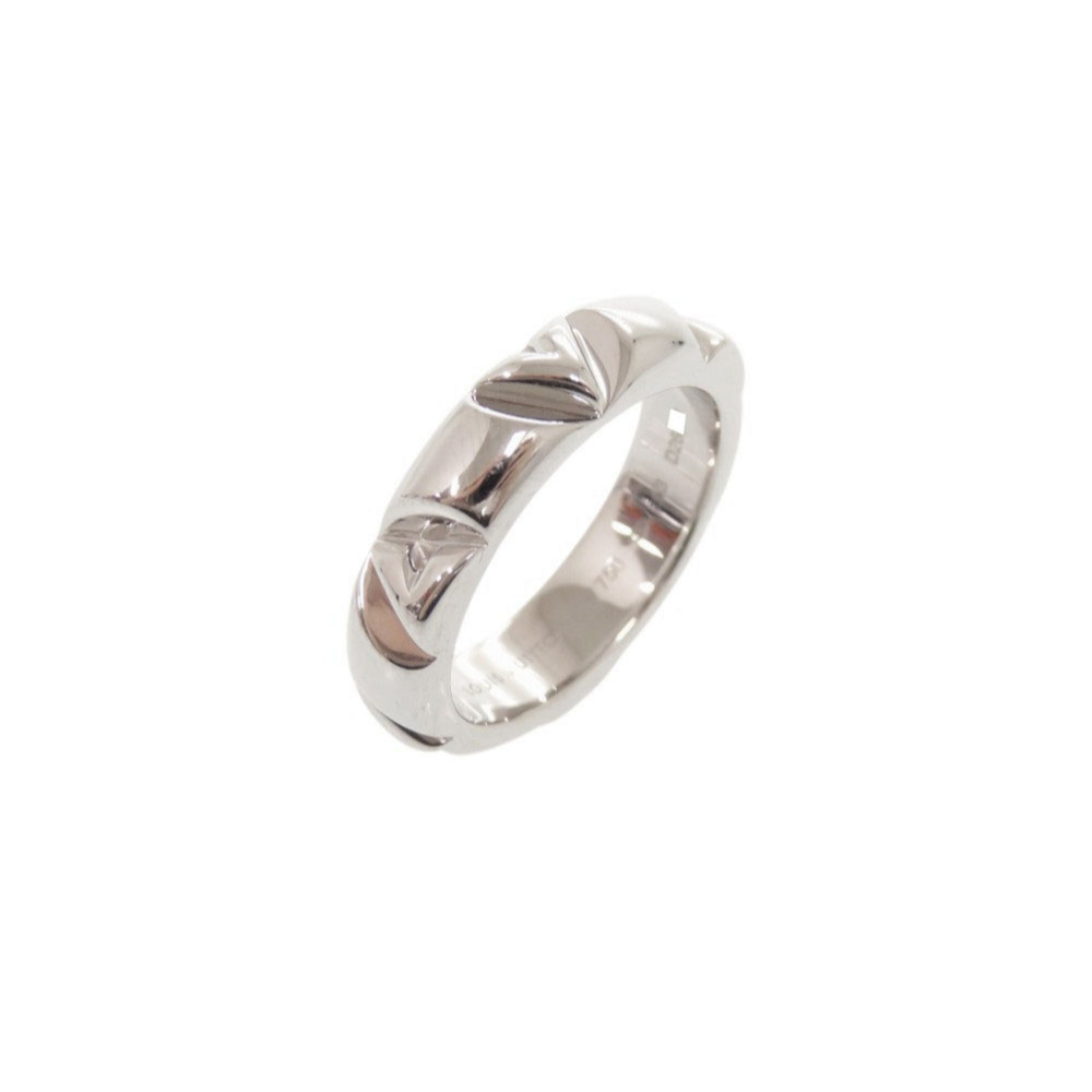LOUIS VUITTON 18k Silver Ring #53